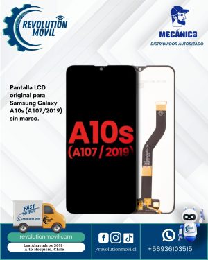 Pantalla LCD original para Samsung Galaxy A10s (A107/2019) sin marco.