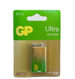 Batería Ultra alcalina de 9 Voltios GP G-TECH